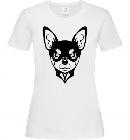 Жіноча футболка Чихуахуа Білий фото
