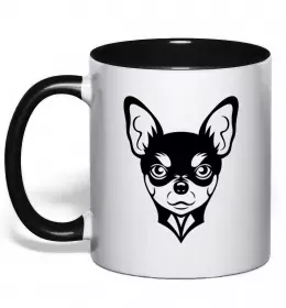 Чашка с цветной ручкой Labrador Красный фото