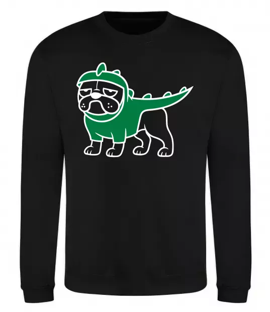 Світшот Pug Dino Чорний фото