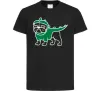 Дитяча футболка Pug Dino Чорний Дитяча футболка Pug Dino Чорний фото