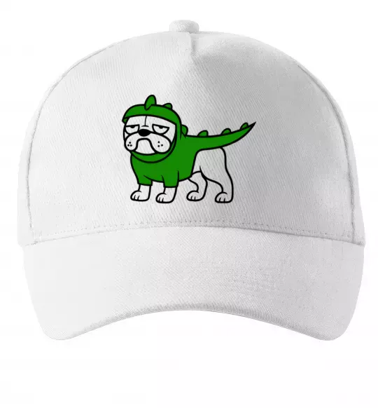 Кепка Pug Dino Білий фото
