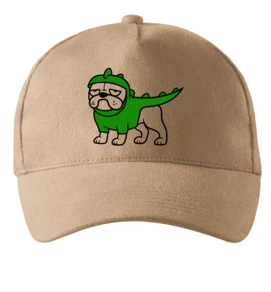Кепка Pug Dino Песочный фото