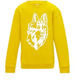 Детский Свитшот Dog's head