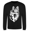 Свитшот Dog's head Черный фото