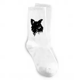 Носки Puppy portrait Белый фото