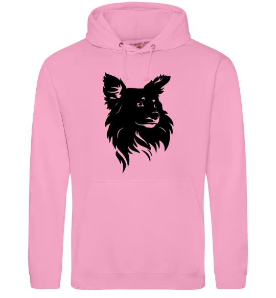 Жіноча толстовка (худі) Puppy portrait Рожевий фото