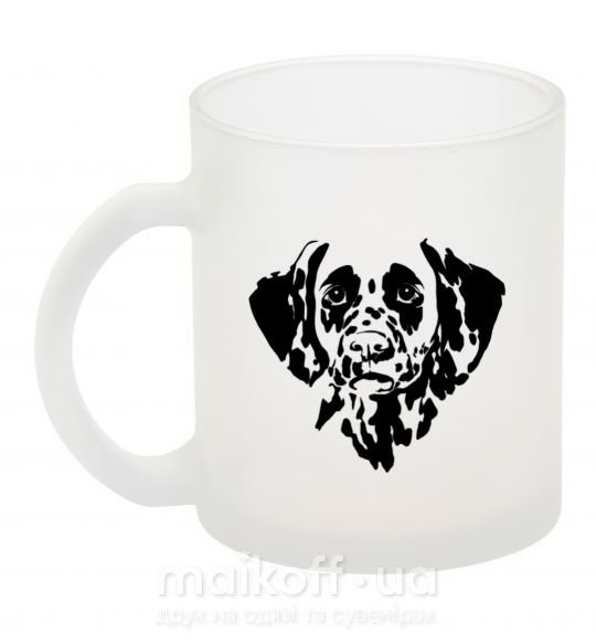 Чашка стеклянная Dalmatian dog Фроузен фото