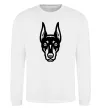 Свитшот Doberman Head Белый фото