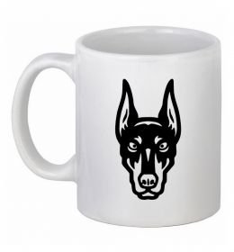 Чашка керамічна Doberman Head Чашка керамічна Doberman Head