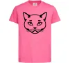 Дитяча футболка British cat Яскраво-рожевий Дитяча футболка British cat Яскраво-рожевий фото