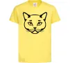 Дитяча футболка British cat Лимонний Дитяча футболка British cat Лимонний фото