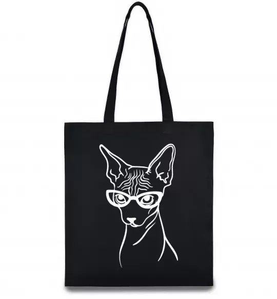 Эко-сумка Serious sphinx Черный фото