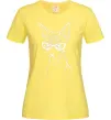 Женская футболка Serious sphinx Лимонный фото