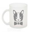 Чашка стеклянная Gray cat Фроузен фото