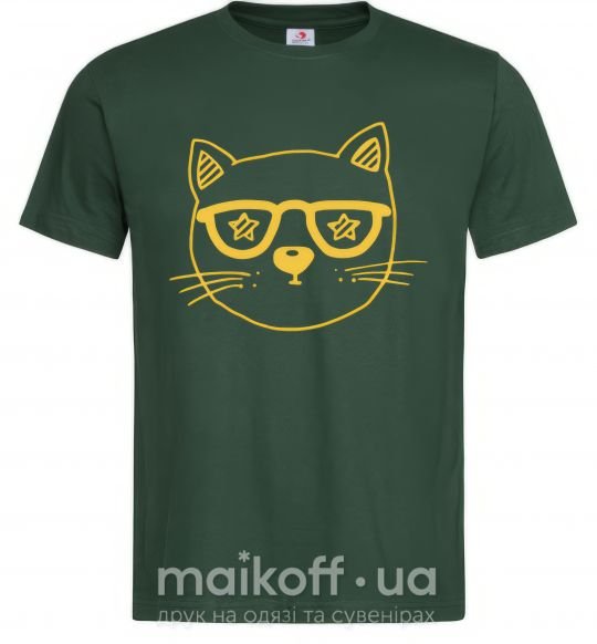 Чоловіча футболка Starcat Темно-зелений фото