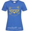 Женская футболка Starcat Ярко-синий фото