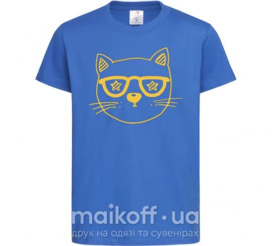 Дитяча футболка Starcat Яскраво-синій фото
