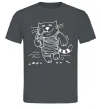 Мужская футболка Кіт матрос Графит Мужская футболка Кіт матрос Графит фото