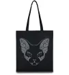 Еко-сумка Decorative sphynx cat Чорний Еко-сумка Decorative sphynx cat Чорний фото