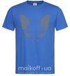 Мужская футболка Decorative sphynx cat Ярко-синий фото