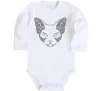 Детский боди Decorative sphynx cat Белый фото