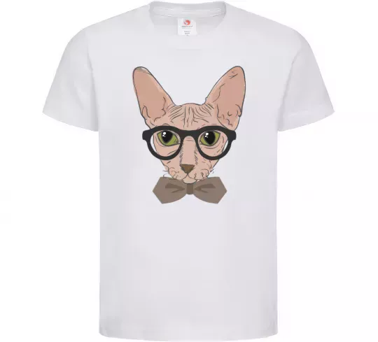 Детская футболка Сфінкс з метеликом Белый фото