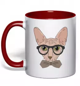 Чашка с цветной ручкой