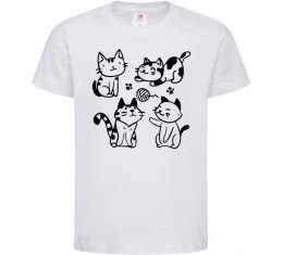 Дитяча футболка Смішні котики