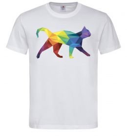 Чоловіча футболка Яскравий кіт Чоловіча футболка Яскравий кіт