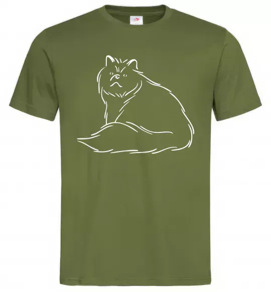 Чоловіча футболка Persian Оливковий фото