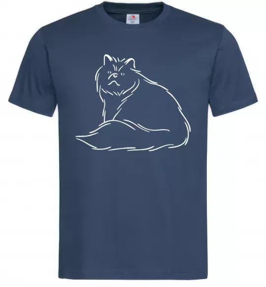 Чоловіча футболка Persian Темно-синій фото