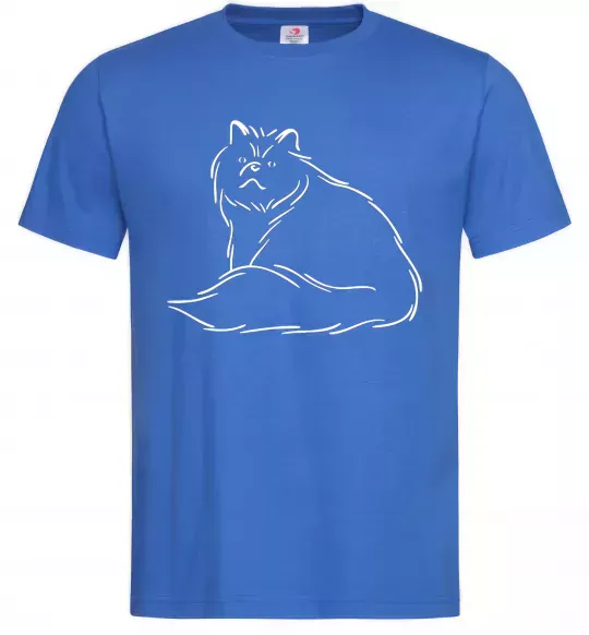 Чоловіча футболка Persian Яскраво-синій фото