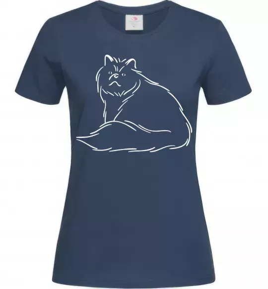 Жіноча футболка Persian Темно-синій фото