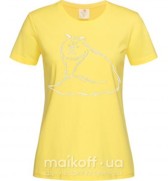 Женская футболка Persian Лимонный фото