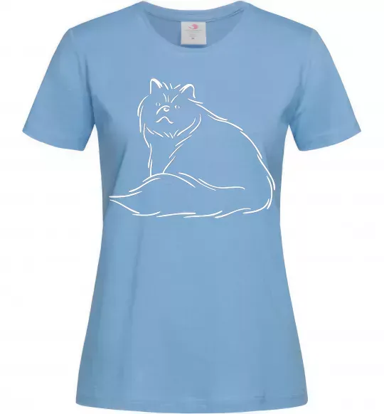 Жіноча футболка Persian Блакитний фото