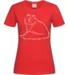 Жіноча футболка Persian Червоний фото