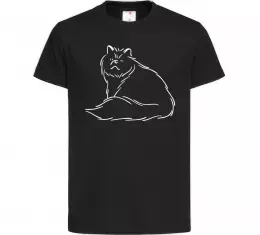 Детская футболка Persian Черный фото