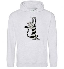 Жіноча толстовка (худі) Stratching cat