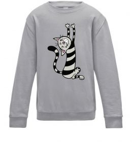 Дитячий світшот Stratching cat