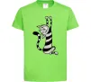 Дитяча футболка Stratching cat Лаймовий Дитяча футболка Stratching cat Лаймовий фото