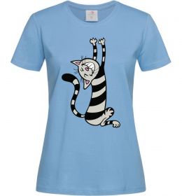 Жіноча футболка Stratching cat