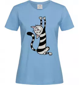 Женская футболка ШТРИХ-КОТ Белый фото