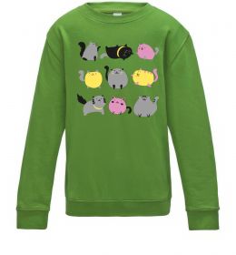 Детский Свитшот Котики