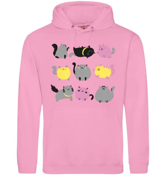 Жіноча толстовка (худі) Котики Рожевий фото