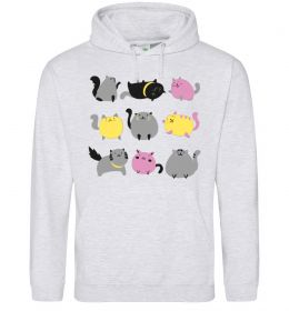 Женская толстовка (худи) Котики Женская толстовка (худи) Котики