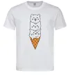 Мужская футболка Морозиво з котів Белый Мужская футболка Морозиво з котів Белый фото