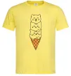 Мужская футболка Морозиво з котів Лимонный Мужская футболка Морозиво з котів Лимонный фото
