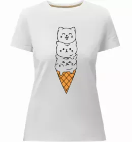 Женская премиум футболка