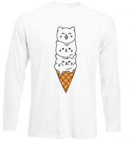 Лонгслив Морозиво з котів Лонгслив Морозиво з котів