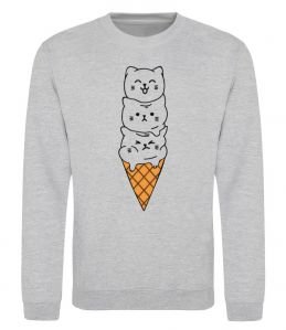 Свитшот Морозиво з котів